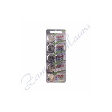 Pila CR2025 Maxell al litio 3v