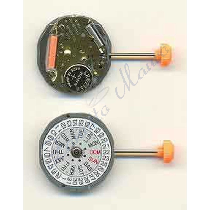 Mouvement Miyota 1L00-1L02 date à 3 jours quartz