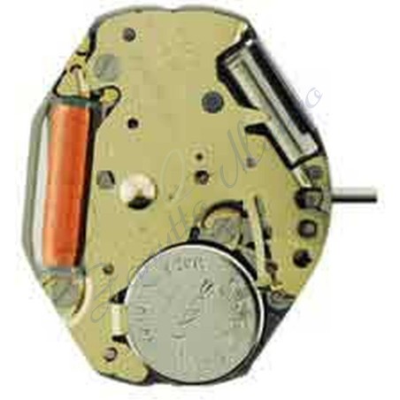 Mouvement Miyota 1L45 2 sphères secondes à 6 heures quartz