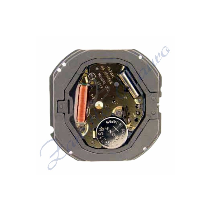 Movimento Miyota 1S13 3 sfere con datario al 3