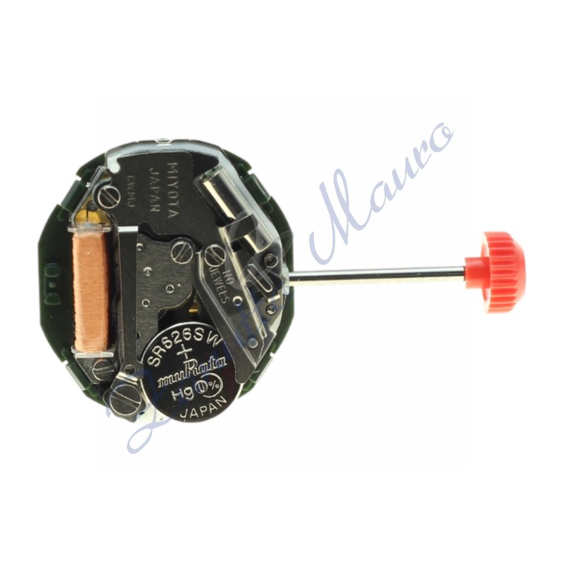 Mouvement Miyota 2015 3 dates sphères quartz