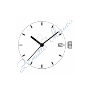 Mouvement Miyota 2115 3 dates sphères quartz