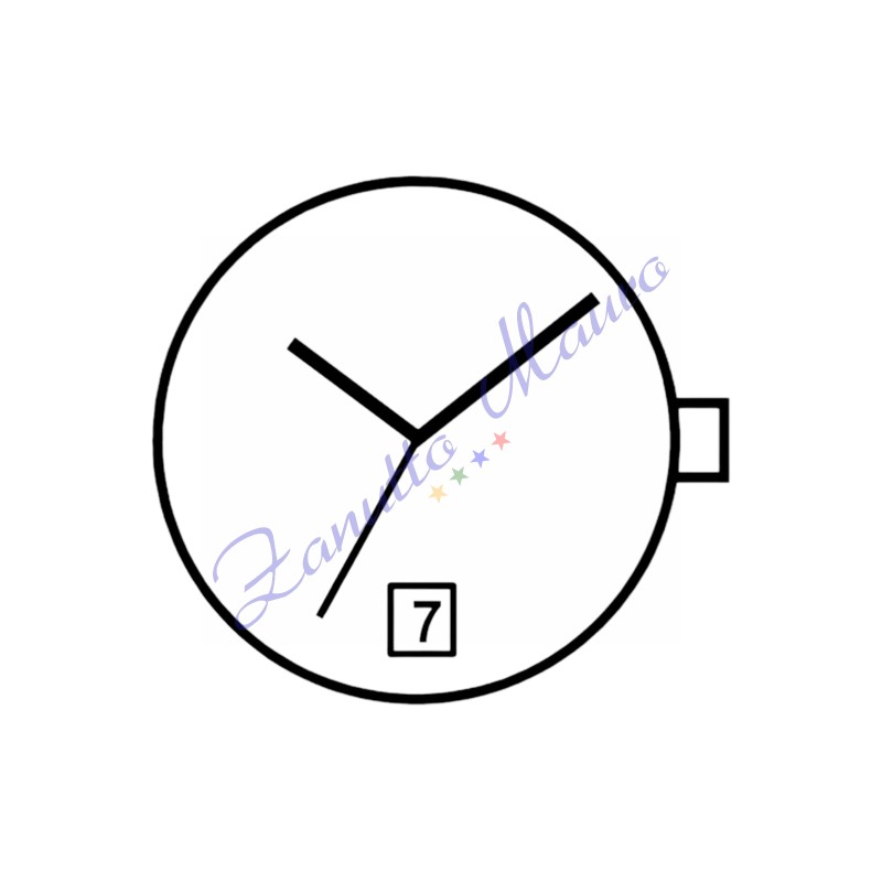 Mouvement Miyota 2415 6 dates sphères quartz