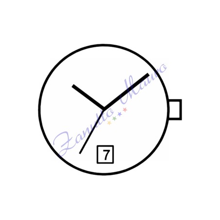 Mouvement Miyota 2415 6 dates sphères quartz