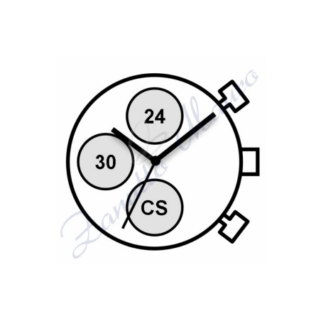 Mouvement Miyota JS10 chrono sans date