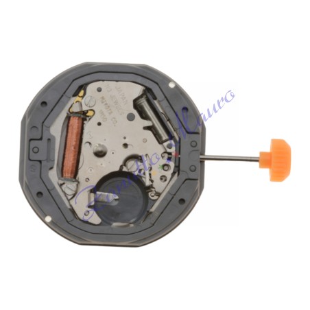 Mouvement Miyota 1M50 date à 6 heures