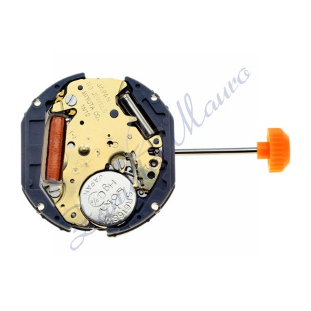 Mouvement Miyota 1N12 3 dates sphères quartz