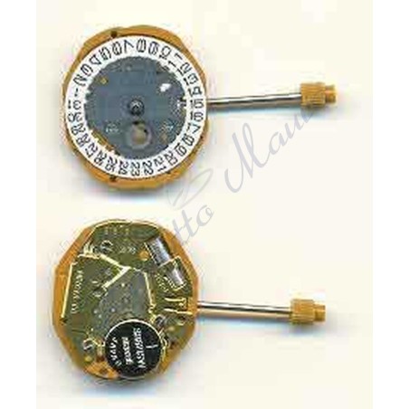 Mouvement Miyota GL10 3 dates sphères quartz