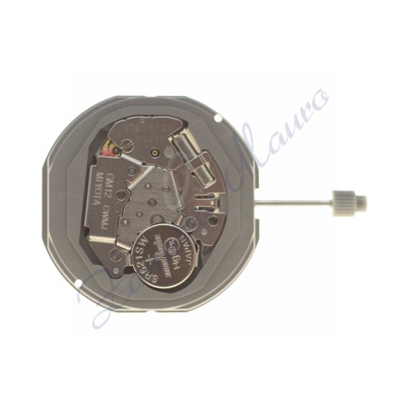 Mouvement Miyota GM12 identique au GM10 3 sphères de date