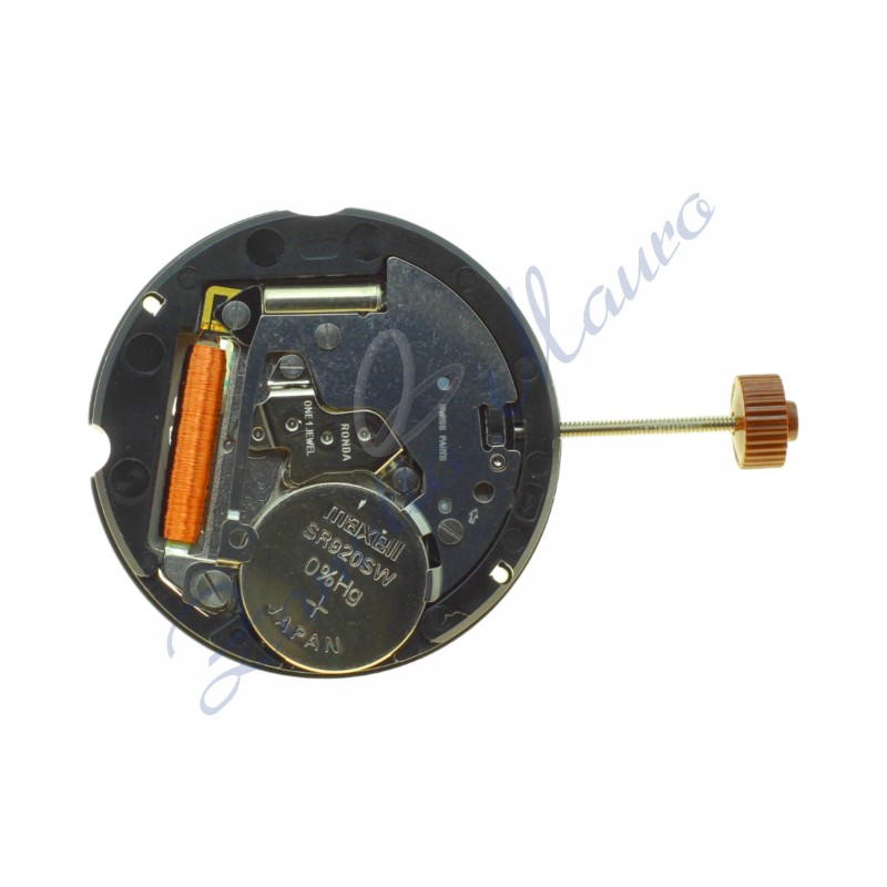 Mouvement Ronda 505 3 aiguilles avec affichage de la date à 3 heures