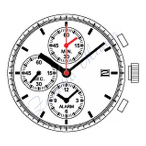 Mouvement Hattory YM62 quartz