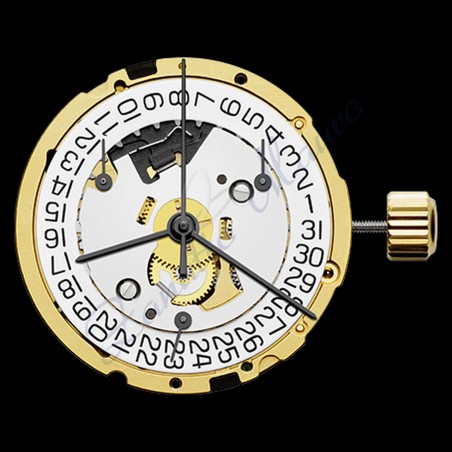 Movimento ETA 251.474 crono con datario al 4 obliquo