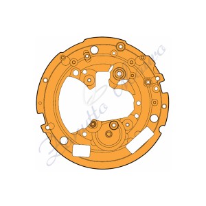 Plaque principale du mouvement ETA 251.474 remplacement 100
