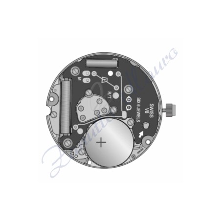 Mouvement à quartz ETA 256.031