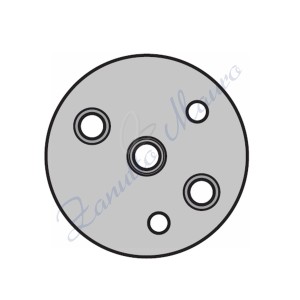 Nocciolo ruota a corona ETA 7750 ricambio 423 - 81.136.00 - 476473