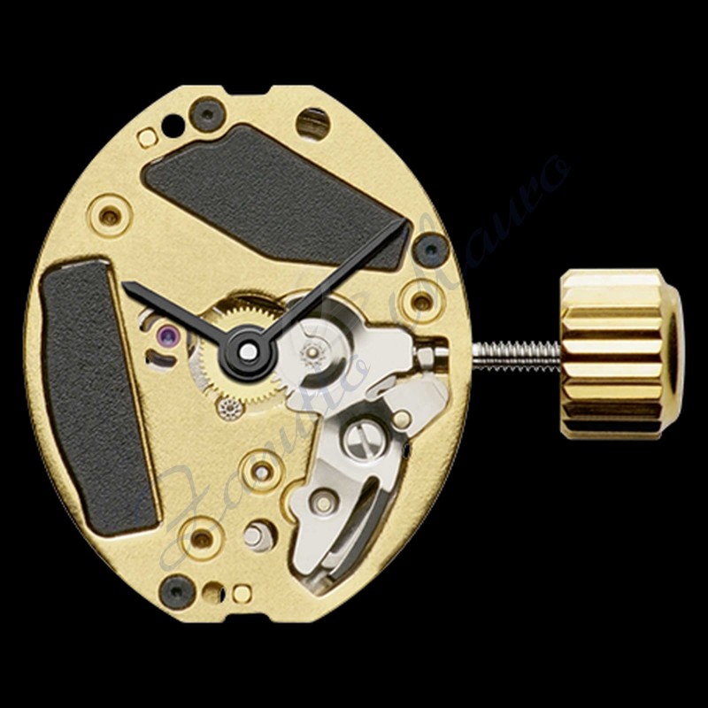 Movimento ETA 901.001 H1 gold 2 sfere senza data