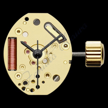 Mouvement à quartz ETA 980.106 3 aiguilles sans date