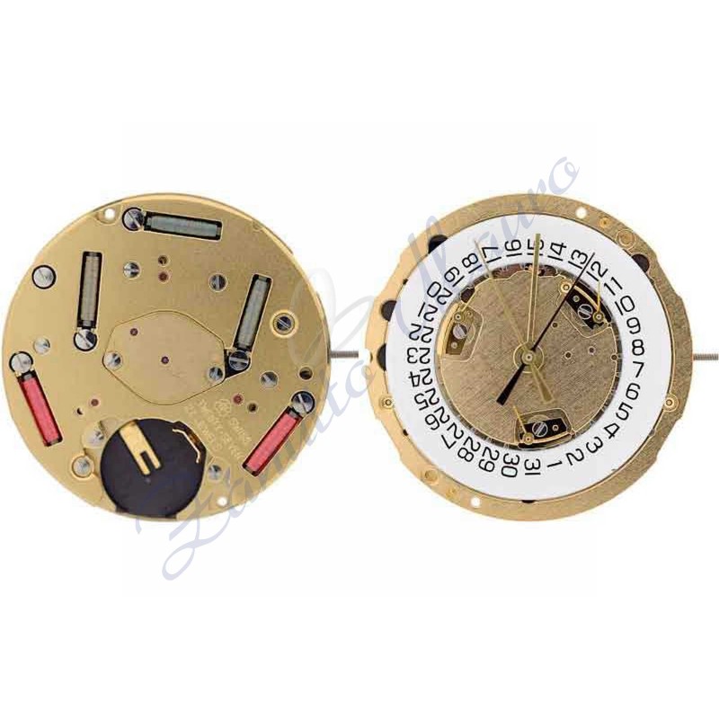 Mouvement ETA 251.264/4 date à 4 horizontale égale 251.262