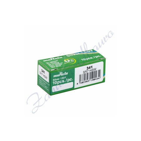Batterie muRata 341 oxyde d'argent SR714SW Hg 0%