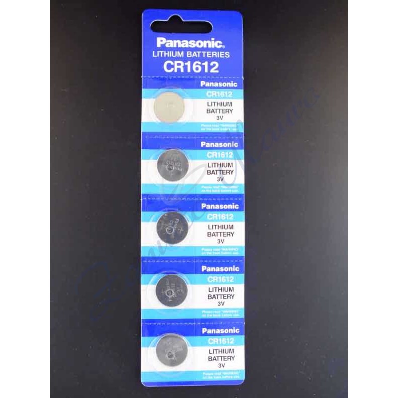 Pile CR1612 Panasonic lithium 3v