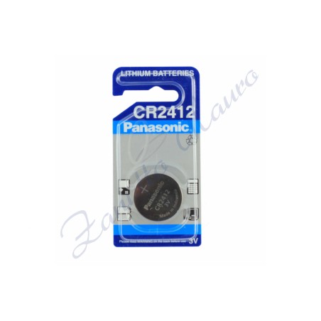 Pile CR2412 Panasonic lithium 3v