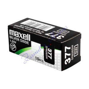 Pila Maxell  377  silver oxide SR626SW Hg 0%