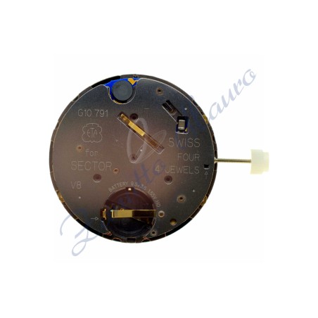 Mouvement ETA G10.791-4H Date chrono horizontale à 4 heures