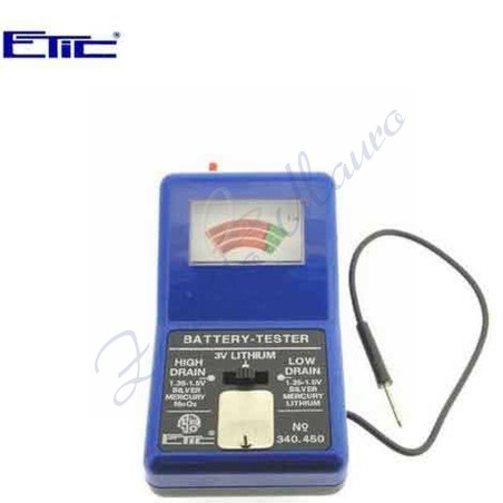 Tester batterie con prova di carico