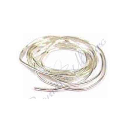 Canottiglia Griffin argentata cm 70 diam est.1,0 int 0,90