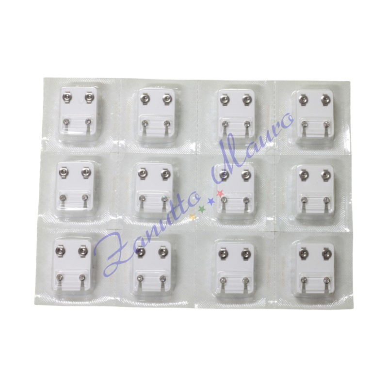 Boucles d'oreilles RBW regurar avec pierres en acier blanc mm 4.00