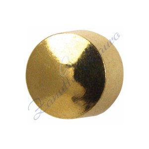 Pre RPY boucles d'oreilles regurar avec boule en acier plaqué or mm 4.00