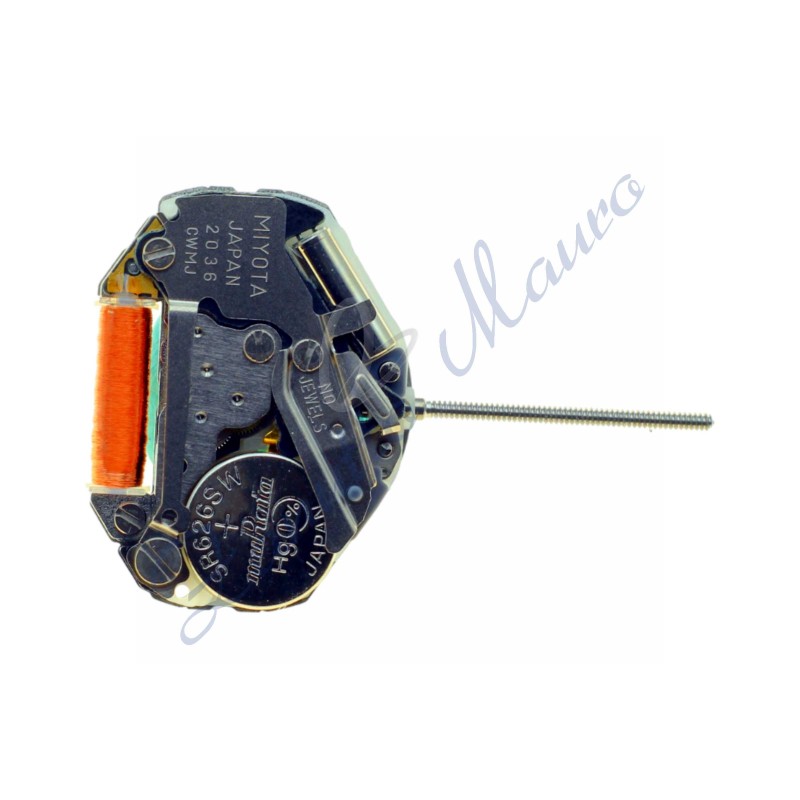 Movimento Miyota 2036 3 sfere al quarzo