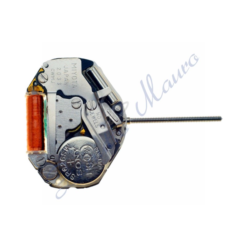 Mouvement Miyota 2033 3 sphères quartz