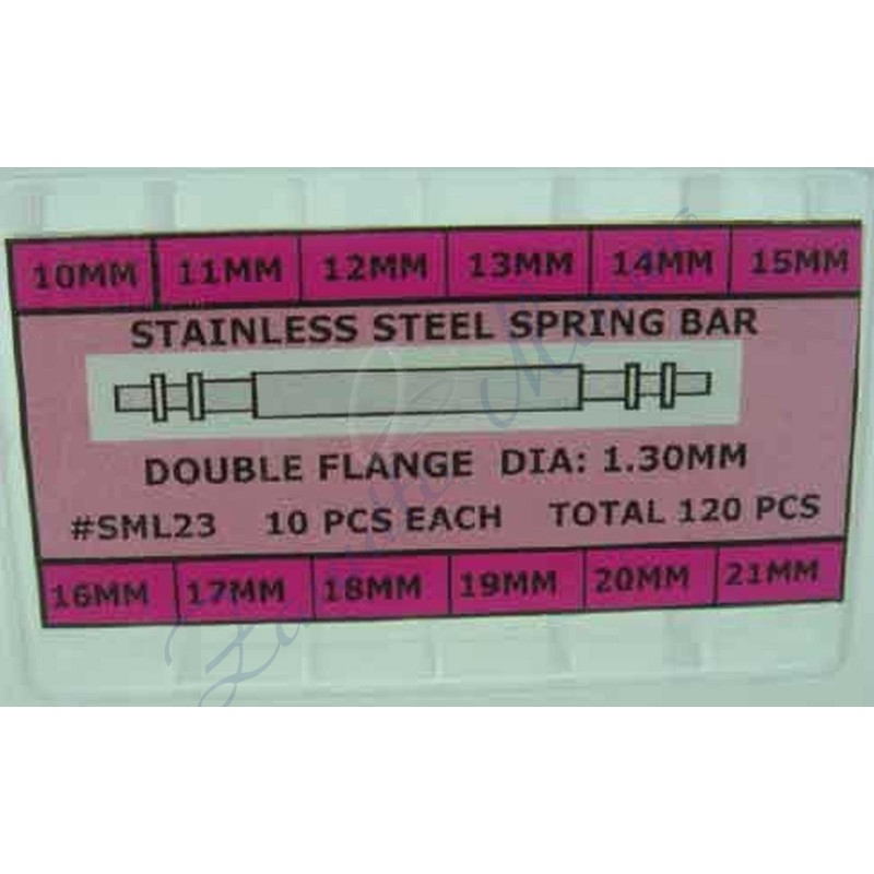 Assortiment de 120 boucles diamètre 1,30