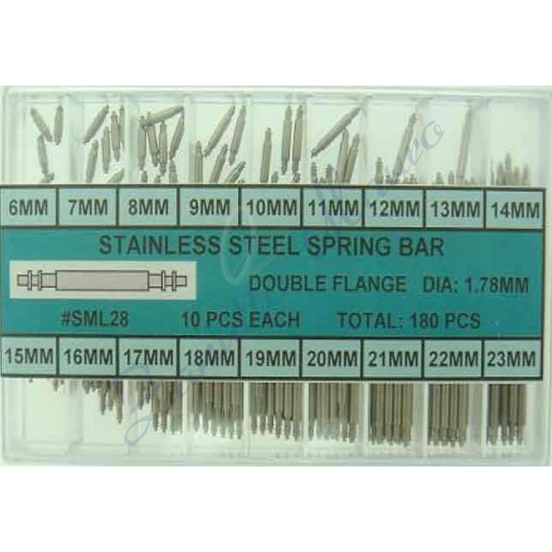 Assortiment de 180 boucles diamètre 1,80