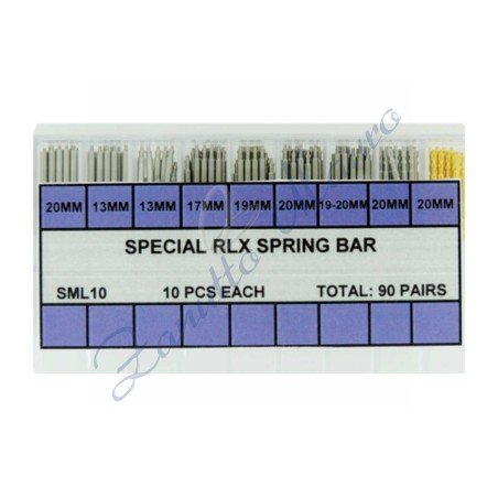 Assortimento 90 anse in acciaio per RLX - SML10