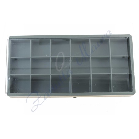 Boîte à petites pièces 18 compartiments