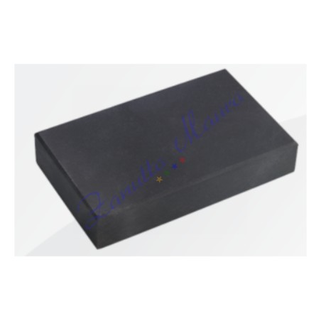 Pierre de touche mm 50x38x6 pour l'analyse de l'or et de l'argent