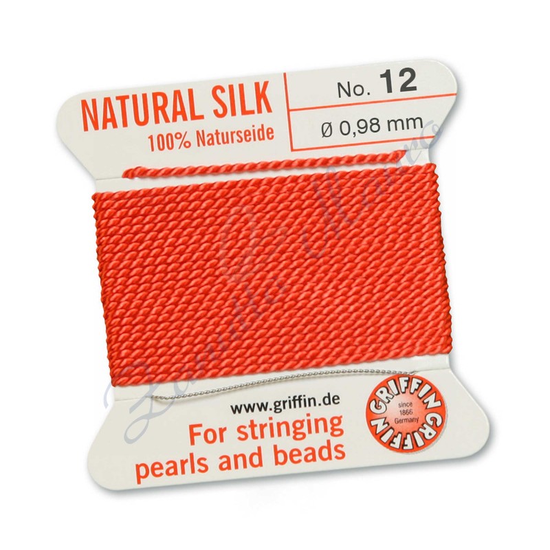 Filo per collane diametro mm 0,98 colore coral