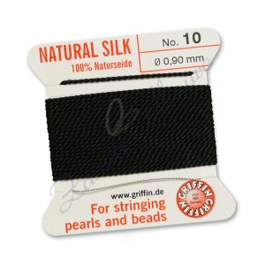 Filo per collane diametro mm 0,90 colore nero