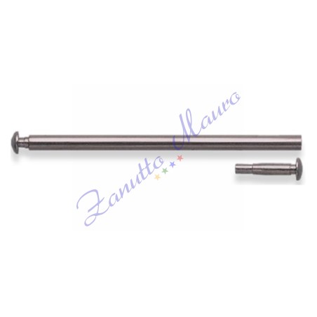 Perni a pressione diam 1,20 mm 16 testa mm 1,80 busta 10 pz