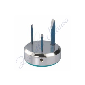 Utensile per anse tipo Van Cleef con 3 lame e base antiscivolo
