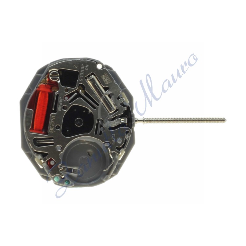 Mouvement Hattory VJ23 3-boules avec DayDate à 3 heures