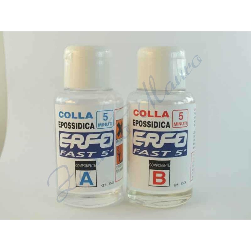 Colle époxy à deux composants Erfo rapide 5 minutes