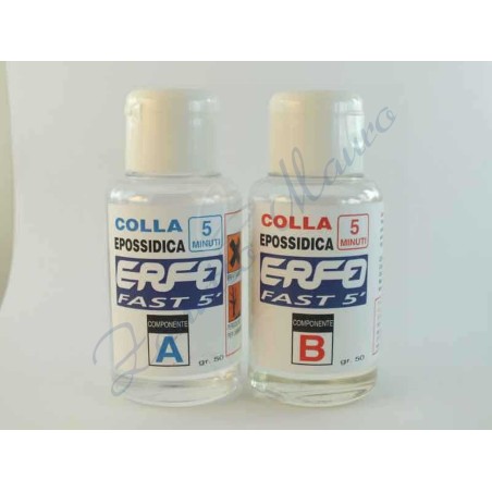 Colle époxy à deux composants Erfo rapide 5 minutes