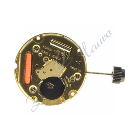 Mouvement ETA F04.115-S6 MH1 2 aiguilles date à 6 heures