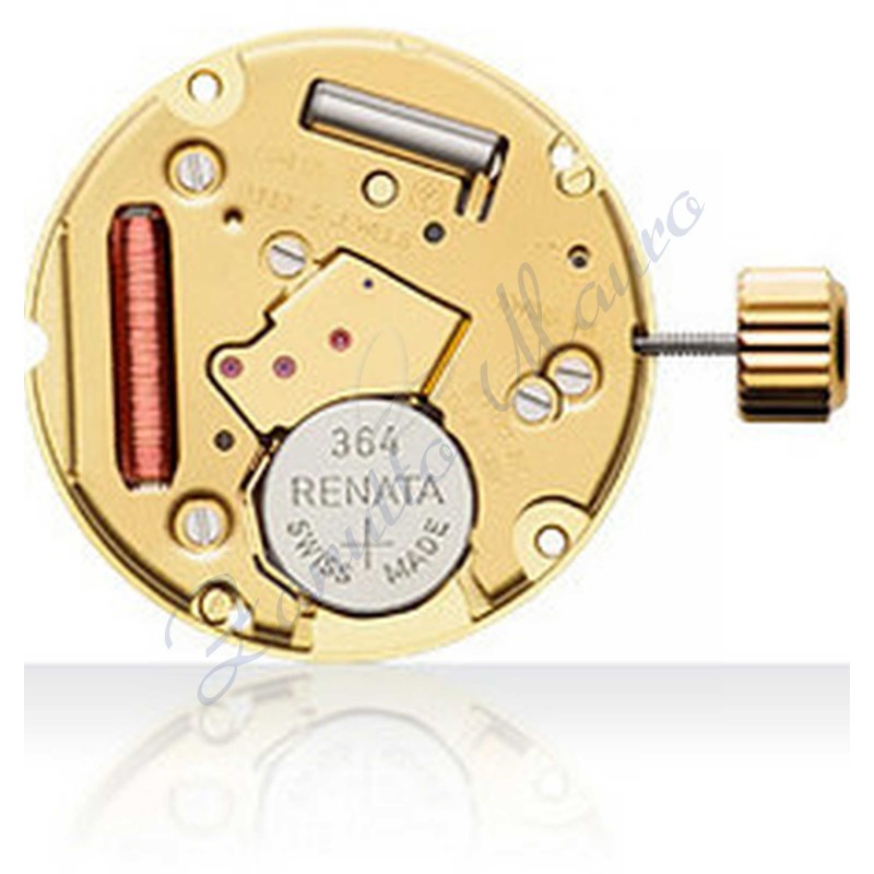 Mouvement ETA F04.111-H6 quartz 3 aiguilles date à 6 heures