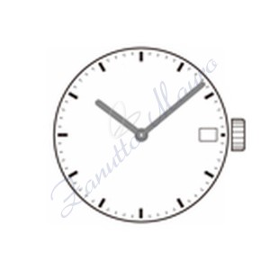 Mouvement Hattory VJ24 2 aiguilles avec date à 3 heures