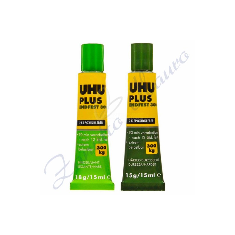 UHU Colle à deux composants verte 2x15 ml Slow