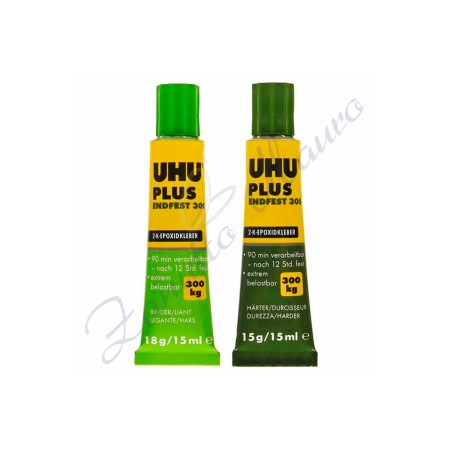 UHU Colle à deux composants verte 2x15 ml Slow